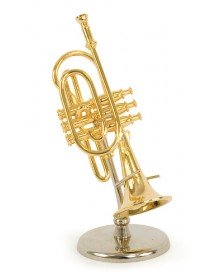 Miniature trumpet : music...