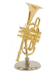 Miniature post horn : music...