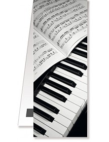 Magnetic Bookmarks - Piano...