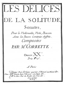 CORRETTE M. Les délices de...