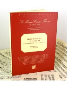 Anonyme Livre d'orgue de Limoges